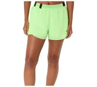 Asics - Women's Metarun Split Shorts - Running shorts size M, brown/green