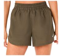 Asics - Women's Nagino Run Adjustable 4'' Short - Running shorts size S, brown
