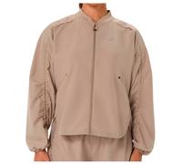 Asics - Women's Nagino Run Adjustable Jacket - Running jacket size M, brown