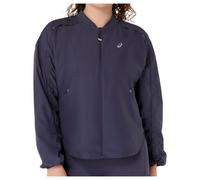 ASICS Nagino Running Jacket Women - Blue Grey, Blue, Size XL