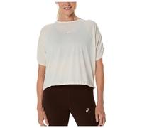 ASICS Nagino Running Shirt Women - Cream, Size XS