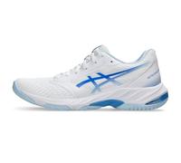 ASICS Women's Netburner Ballistic Ff 3 Volleyball Shoe Sneaker, White/Blue Coast, 7 UK