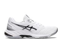 ASICS Women's Netburner Ballistic FlyteFoam 3 Volleyball Shoes, White/Black, 8 UK