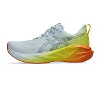 ASICS Women's NOVABLAST 5 Running Shoes, Sky/Lemon Spark, 7.5