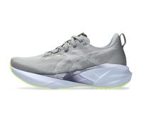 ASICS Women's Novablast 5 Sneaker, Gravel/Blue Fade, 7 UK