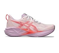 ASICS Women's Novablast 5 Sneaker, White/Coral Reef, 9.5 Wide