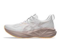 ASICS Women's Novablast 5 Sneaker, White/Fawn, 5 UK
