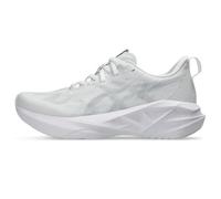 ASICS Women's Novablast 5 Sneaker, White/Piedmont Grey, 9 UK
