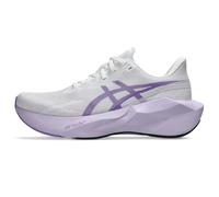 ASICS Women's NOVABLAST 6 Running, White/Murasaki, 7.5 Wide