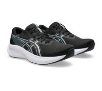 ASICS Women's Patriot 14 Sneaker, Black/Gravel, 6 UK