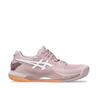 ASICS Womens Resolution 9 Clay Tennis Shoes Watershed Rose/White 7