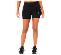 Asics - Women's Road 2-in-1 3,5'' Short - Running shorts size XL, black