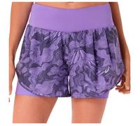 Asics - Road All Over Print 2in1 3.5In W Amethyst - S - Trail shorts