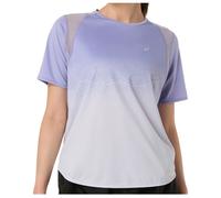 Asics Road Fade Short Sleeve T-shirt Blue,Purple S Woman
