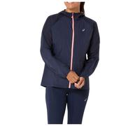 Asics Womens Running Road Packable Jacket, Navy, Size M, Women Navy