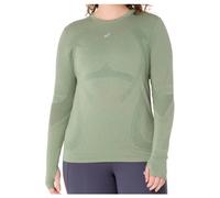 Asics - Women's Road Seamless L/S Top - Running shirt size S, olive