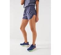 Asics Womens Running Nagino 4inch Shorts, Blue, Size 2Xl, Women Blue