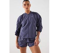 ASICS Nagino Running Jacket Women - Blue Grey, Blue, Size L