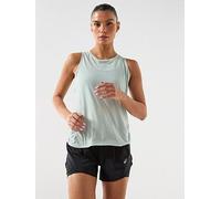 Asics Womens Running Nagino Adjustable Tank, Green, Size Xl, Women Green