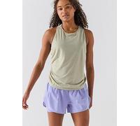 Asics Womens Running Nagino Adjustable Tank, Khaki, Size 2Xl, Women Khaki