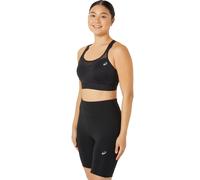 Asics Womens Running Road Combination High Support Sports Bra, Black, Size L, Women Black