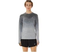 ASICS Women's Seamless Long Sleeve Top in Carrier Grey - Perfect for Running Comfort