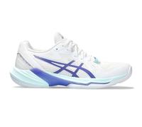 ASICS Women's Sky Elite FF 2 Sneaker, White Blue Violet, 4 UK