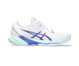 ASICS Women's Sky Elite FF 2 Sneaker, White Blue Violet, 4 UK