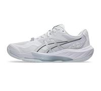 ASICS Women's Sky Elite FF 4 Volleyball Shoes, White/Pure Silver, 6