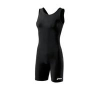 ASICS Women's Solid Modified Wrestling Singlet, Black, Medium