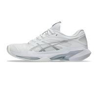 ASICS Women's Solution Speed FF 4 Clay Tennis Shoes, White/Pure Silver, 6