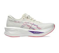 ASICS Women's SONICBLAST Running Shoes, Cream/Blue Fade, 7.5 UK