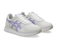 ASICS Women's Tiger Runner II Sneaker, White/Violet Light, 7 UK