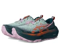 ASICS Women's Trabuco Max 4 Running Shoes, Cold Moss/Nova Orange, 5.5 UK
