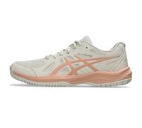 ASICS Women's Upcourt 6 Volleyball Shoes, Soft Oat/Cantaloupe, 9