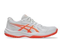 ASICS Women's Upcourt 6 Volleyball Shoes, White/Vivid Coral, 5 UK