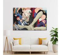 ASIDANDV DAN DA DAN Anime TV Show Poster4 Poster Decorative Painting Canvas Wall Posters And Art Picture Print Modern Family Bedroom Decor Posters 16x24inch(40x60cm)