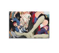 ASIDANDV DAN DA DAN Anime TV Show Poster4 Poster Decorative Painting Canvas Wall Posters And Art Picture Print Modern Family Bedroom Decor Posters 12x18inch(30x45cm)