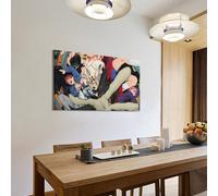 ASIDANDV DAN DA DAN Anime TV Show Poster4 Poster Decorative Painting Canvas Wall Posters And Art Picture Print Modern Family Bedroom Decor Posters 12x18inch(30x45cm)
