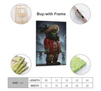 ASIDANDV Video Game Monkey Island Little Heroes Poster Old Chuck Poster Decorative Painting Canvas Wall Posters And Art Picture Print Modern Family Bedroom Decor Posters 16x24inch(40x60cm)