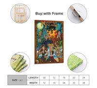 ASIDANDV Video Game Monkey Island Little Heroes Poster Poster Decorative Painting Canvas Wall Posters And Art Picture Print Modern Family Bedroom Decor Posters 08x12inch(20x30cm)