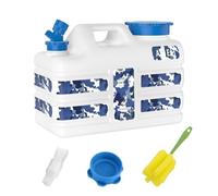 ASIEIT Portable Water Container 11L with Tap for Camping & Emergency, BPA Free, UK Style Camo Water Can, Drink Water Water Carrier/Tank, Leak-Proof Outdoor Water Storage for RV, Van, Hiking, Home