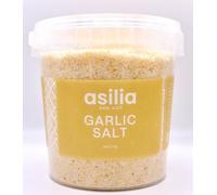 Asilia's Garlic Salt Tub 1kg | Premium Quality Flavoured Salt for Cooking & Grilling