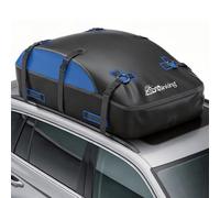 Asinking Car Rooftop Cargo Carrier Bag 20 Cubic Feet, 100% Waterproof Roof Bag Top Luggage Carrier for Any Vehicles with/without Rack Cross Bar, Includes Anti-Slip Mat +4 Door Hooks +Storage Bag +Lock