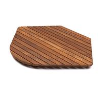 AsinoX TEK3A5858R Teak Square Shower Mat 58R