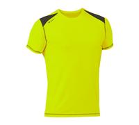 ASIOKA 182/17 Combined Functional Shirt for Adults, Unisex, Medium/Short, Fluorescent Yellow/Marengo, L
