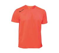 Asioka 75/09 Unisex Adult Short Sleeve T-Shirt Neon Orange - Black