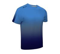 Asioka Tenerife Men's Sports T-Shirt, Ideal for Running, Football and Sports, Polyester Interlock. Blue/Black