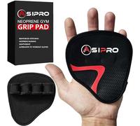 ASIPRO Gym Grips Rubber Padded Gym Hand Grips Premium Heavy Duty Weight Lifting Grips Replacement of Weight Lifting Gloves & Straps for Bodybuilding, Powerlifting Palm Protector Weight Grips
