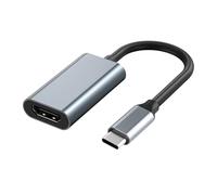 ASIRYVA 1 Pcs USB C to HDMI Adapter 4K@30Hz Output Cable, Type-C to HDMI, Compatible with MacBook, iPhone 16/15, iPad, Samsung Galaxy, Dell & More